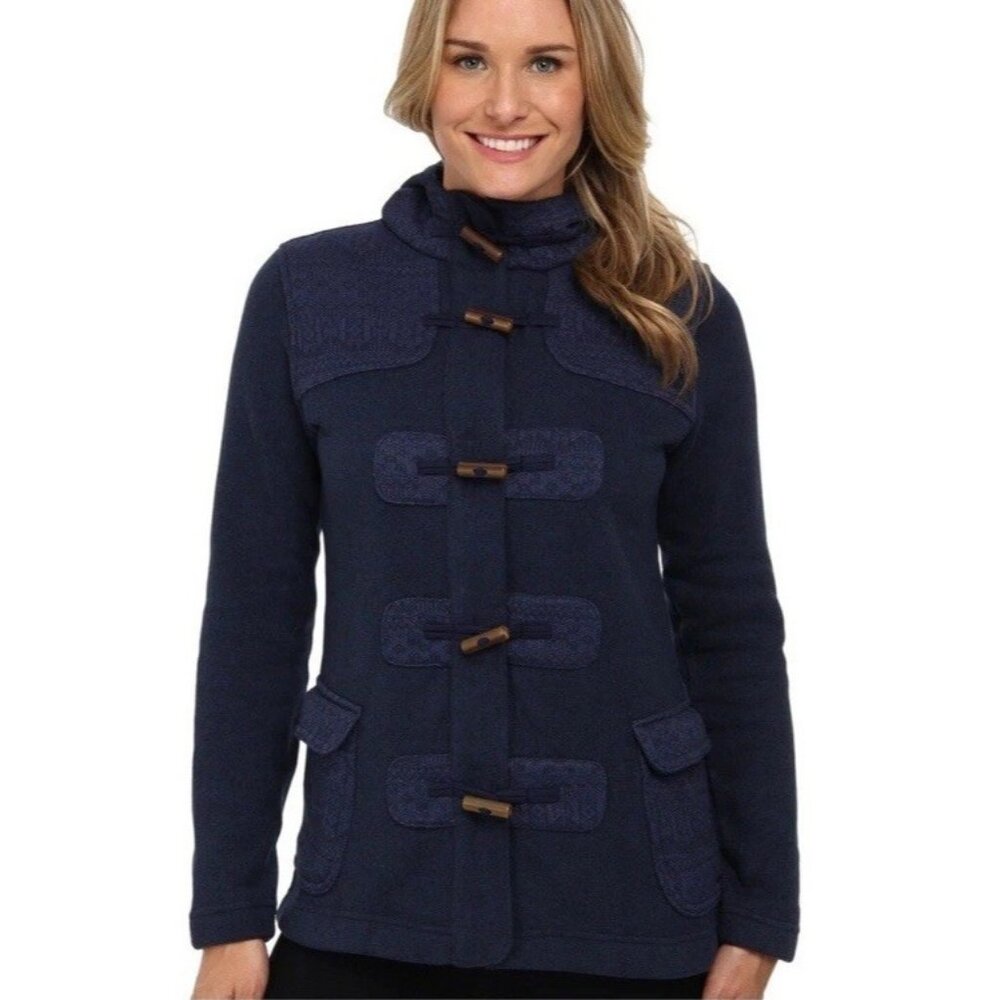 Patagonia Women’s Size Small Icelandic Better Sweater Toggle Hooded Coat Blue